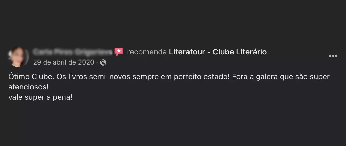 Literatour - Clube de assinatura de livros