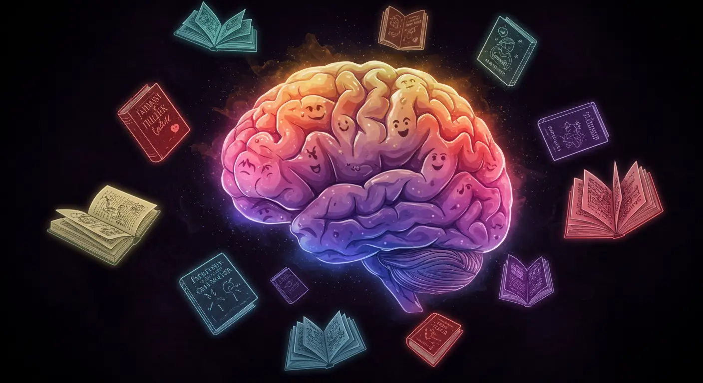 Como certos gêneros literários ativam emoções diferentes no cérebro