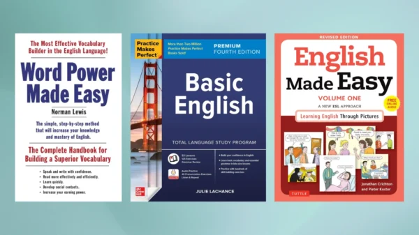 Livro de inglês para iniciantes