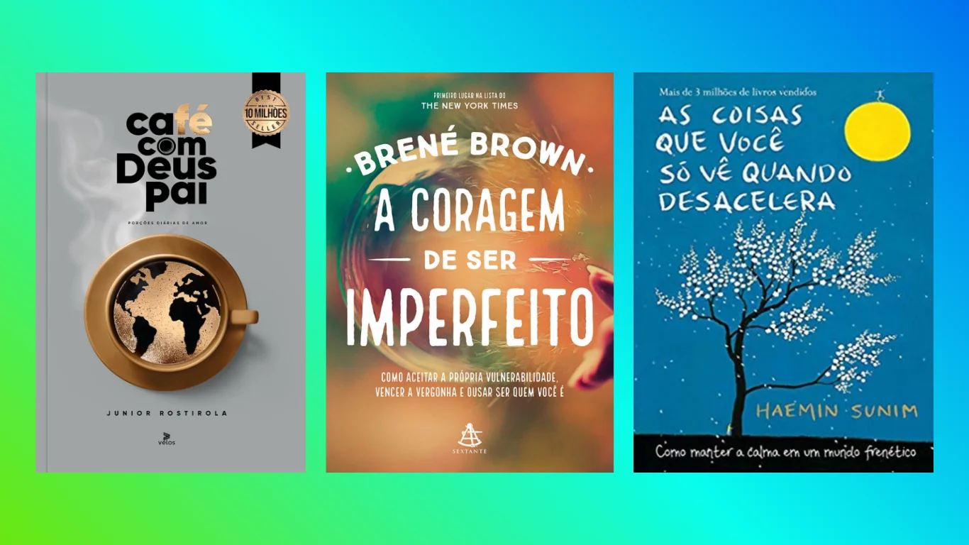 Livros de autoajuda mais vendidos: Os 10 sucessos de 2026