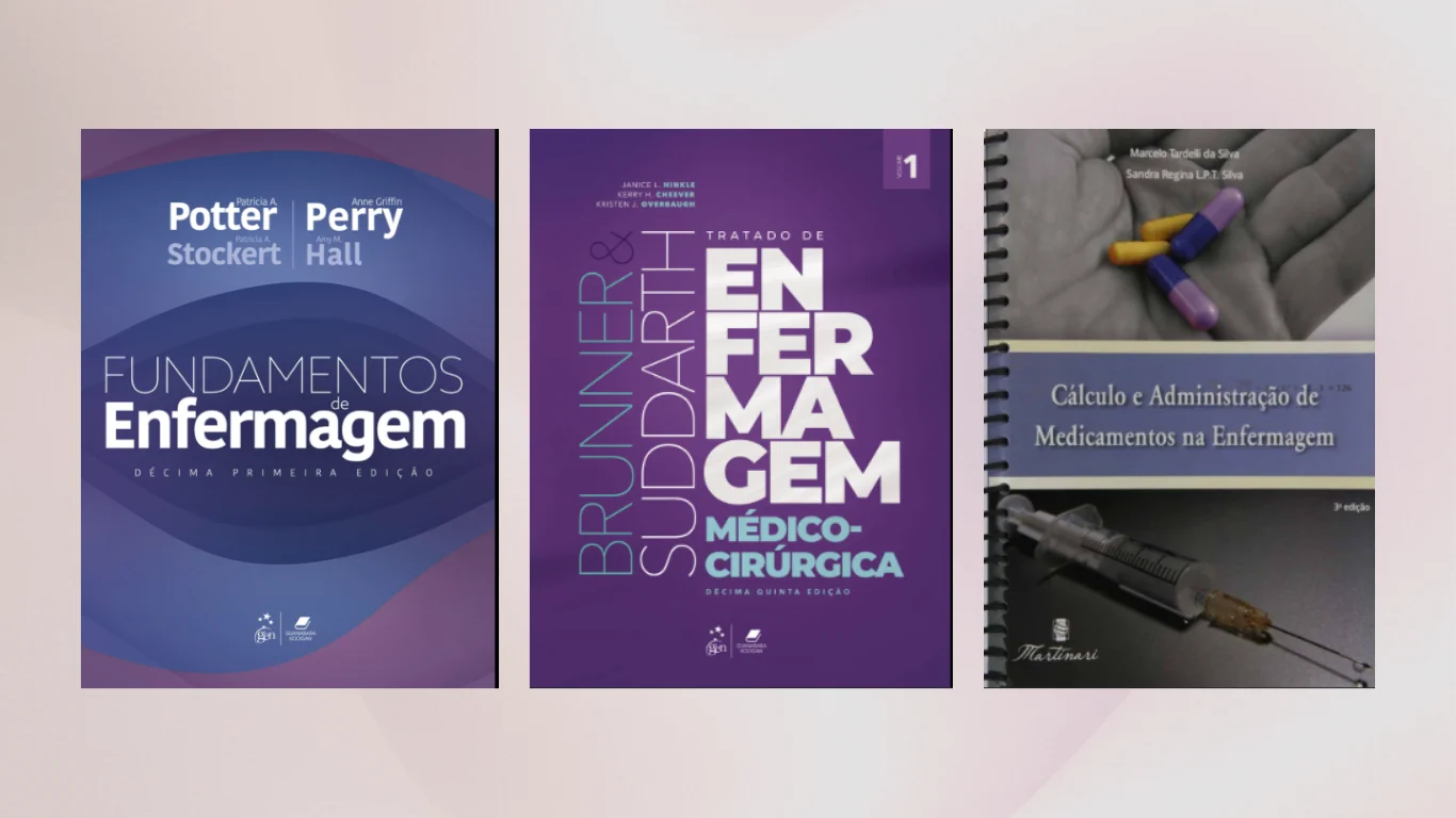 Os 10 melhores livros para enfermagem que você precisa ler