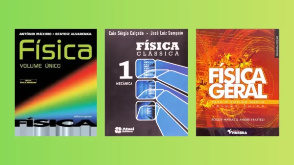 Livros de física para ensino médio