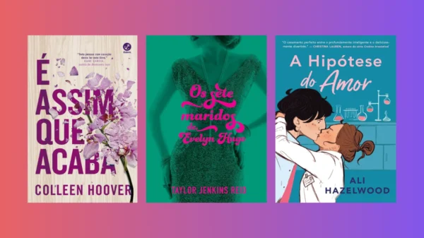 Livros de romances mais vendidos