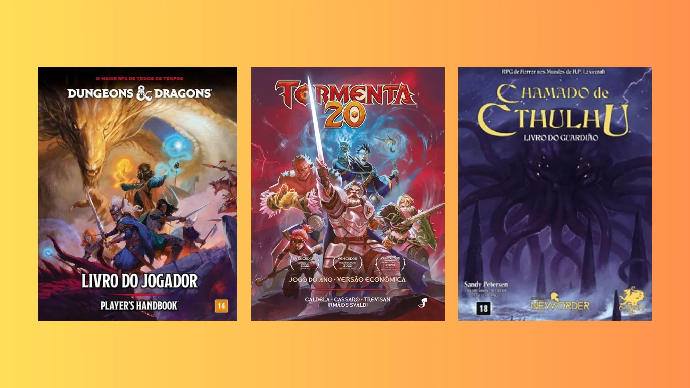 Livros para jogar RPG: descubra as 10 melhores opções
