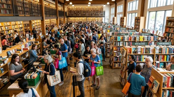 O mercado de livros está crescendo novamente