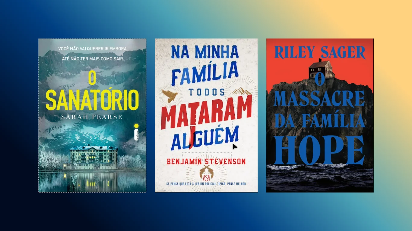 Os melhores livros de suspense e mistério dos últimos 5 anos