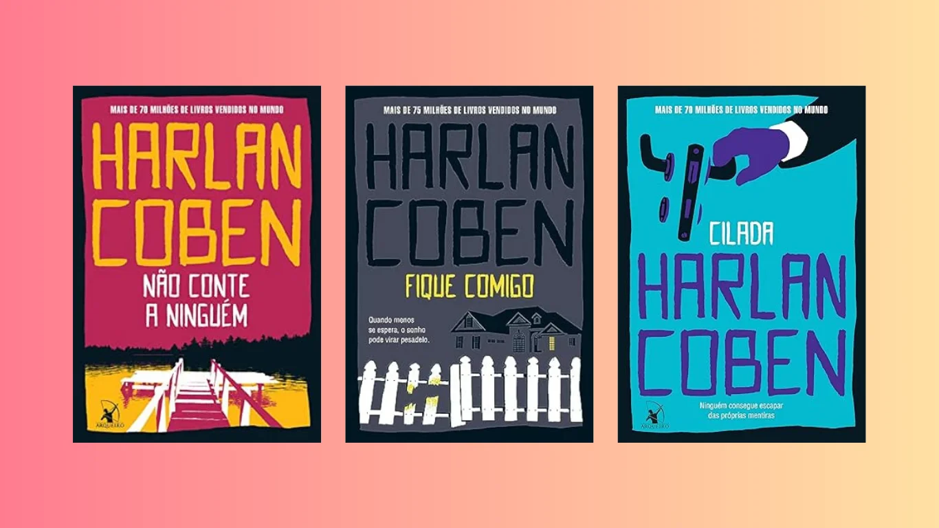Melhores livros de Harlan Coben: os 10 suspenses imperdíveis