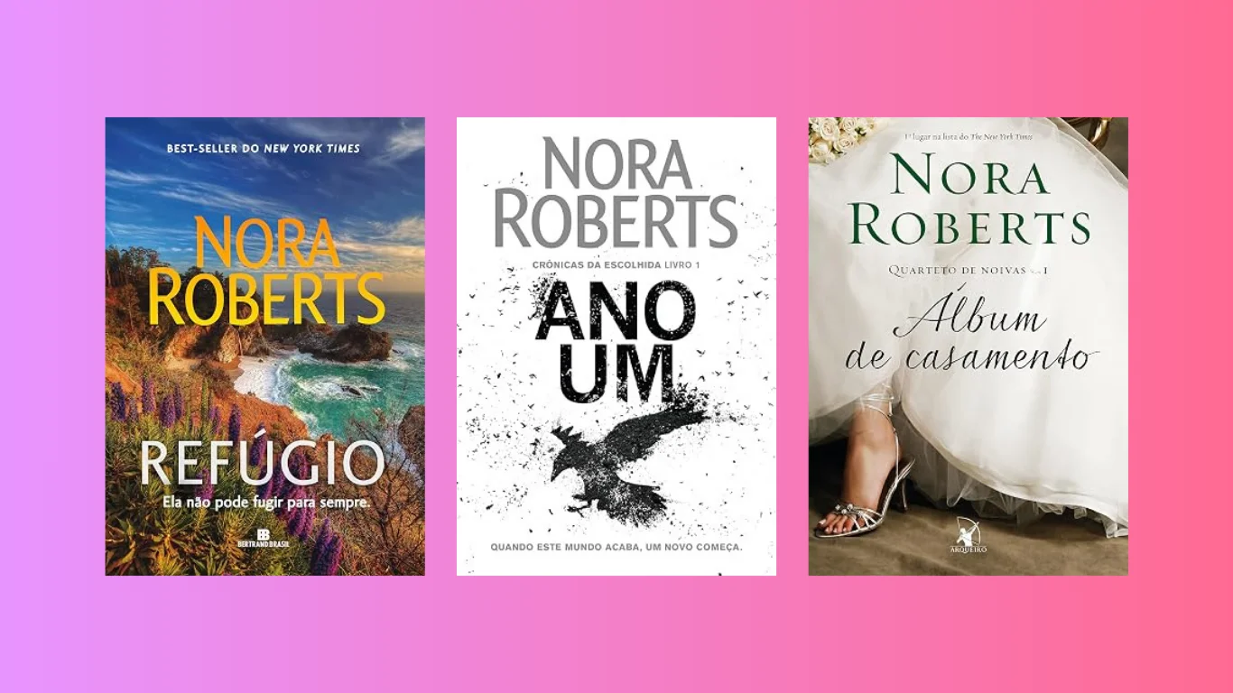 Melhores livros de Nora Roberts: guia completo para começar a ler