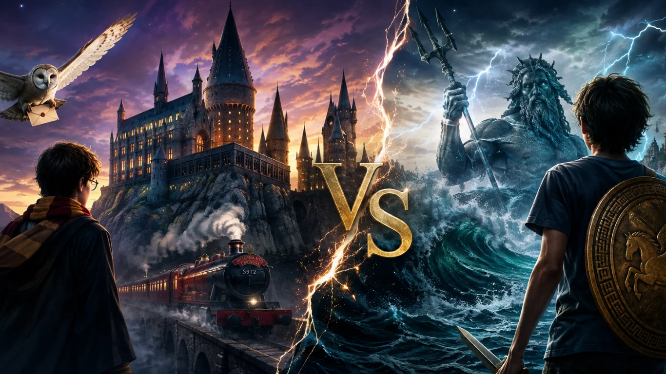 Percy Jackson ou Harry Potter? Descubra qual saga combina com você