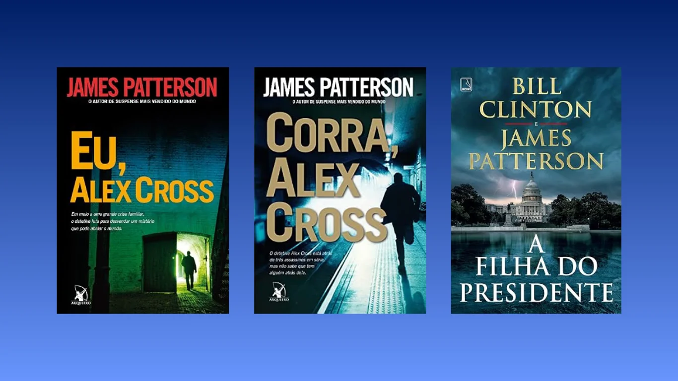 Melhores livros do James Patterson: os 10 títulos essenciais